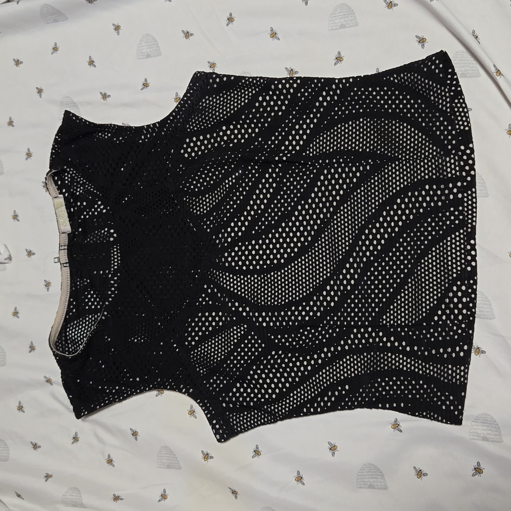 Olive tree Net shirt